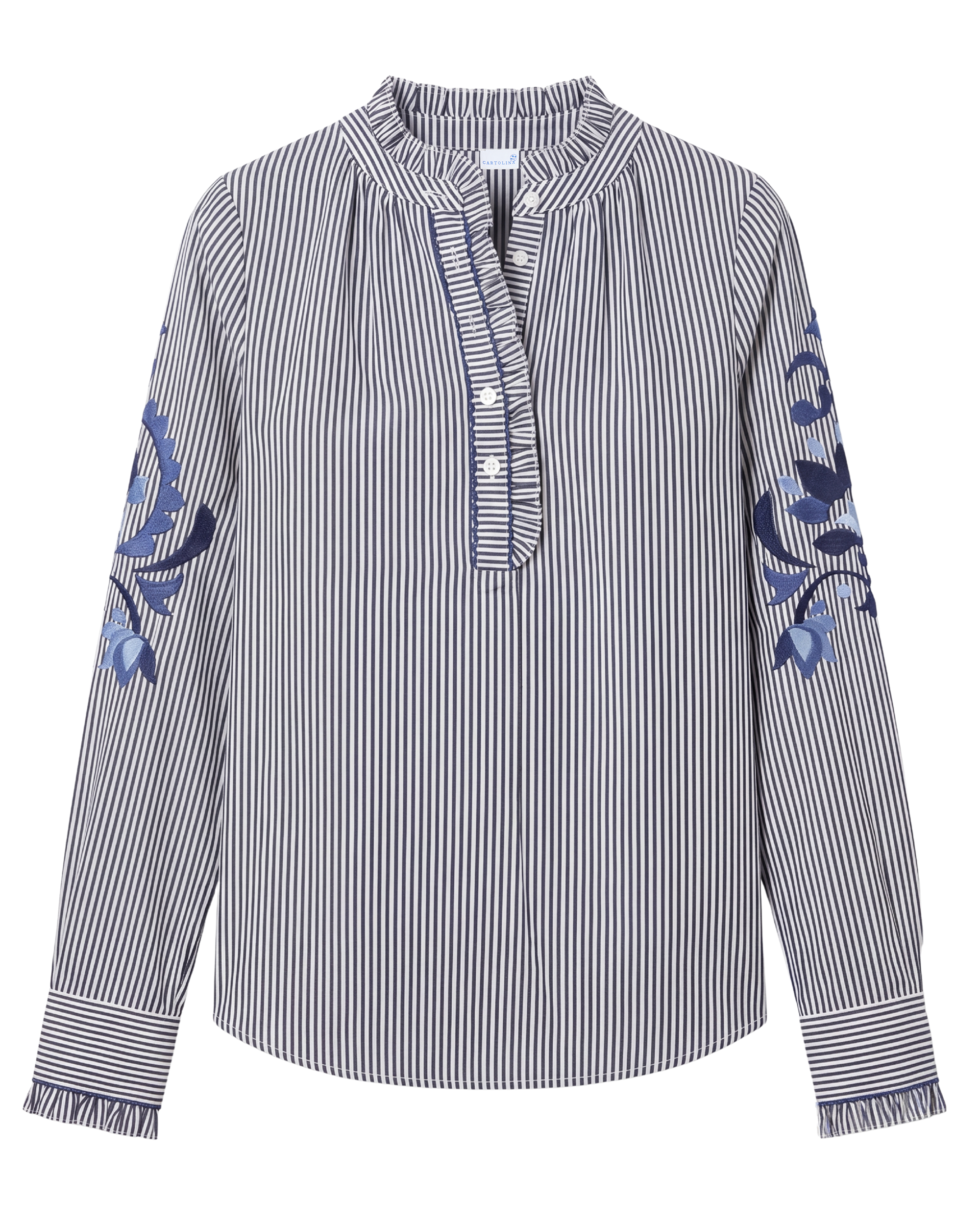 selected Parkside Floral Stripe