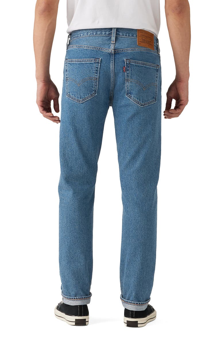 Levi's<sup>®</sup> 511<sup>™</sup> Slim Fit Stretch Selvedge Jeans, Alternate, color, You Get The Idea Selvedge
