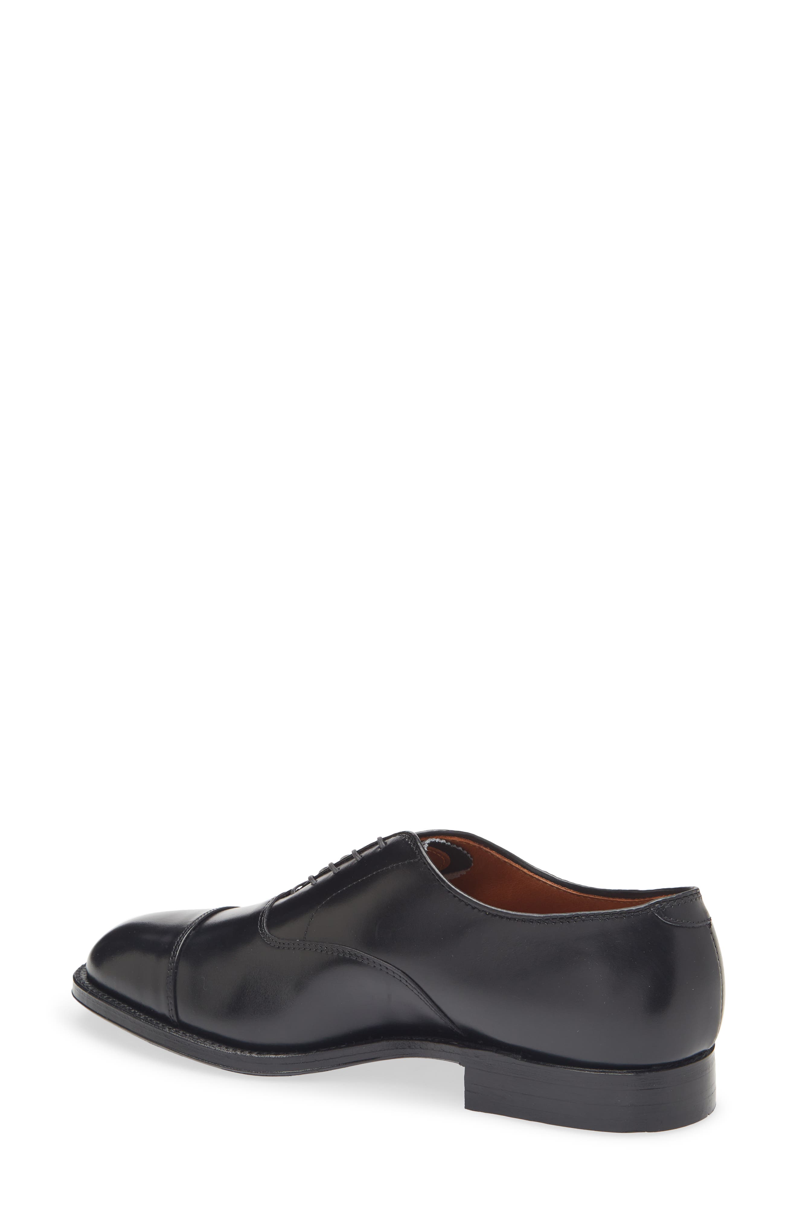 Alden Straight Tip Oxford, Alternate, color, Black Calfskin