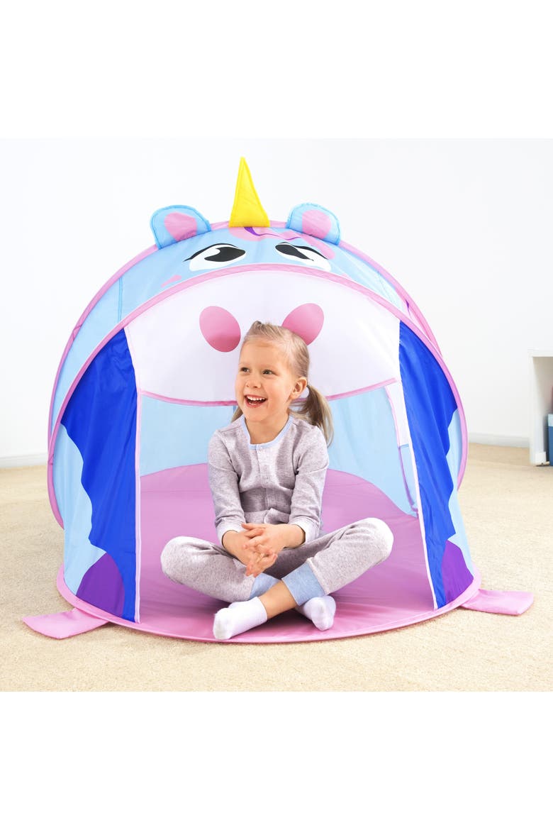 Adventurechasers Unicorn Play Popup Tent, Alternate, color, Multicolored