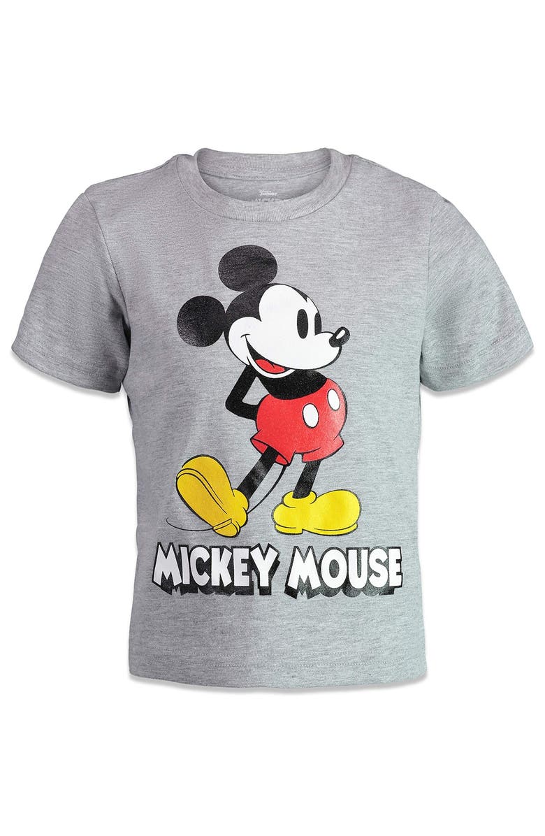 Disney Mickey Mouse & Friends 4-Pack T-Shirts, Alternate, color, Mickey Mouse