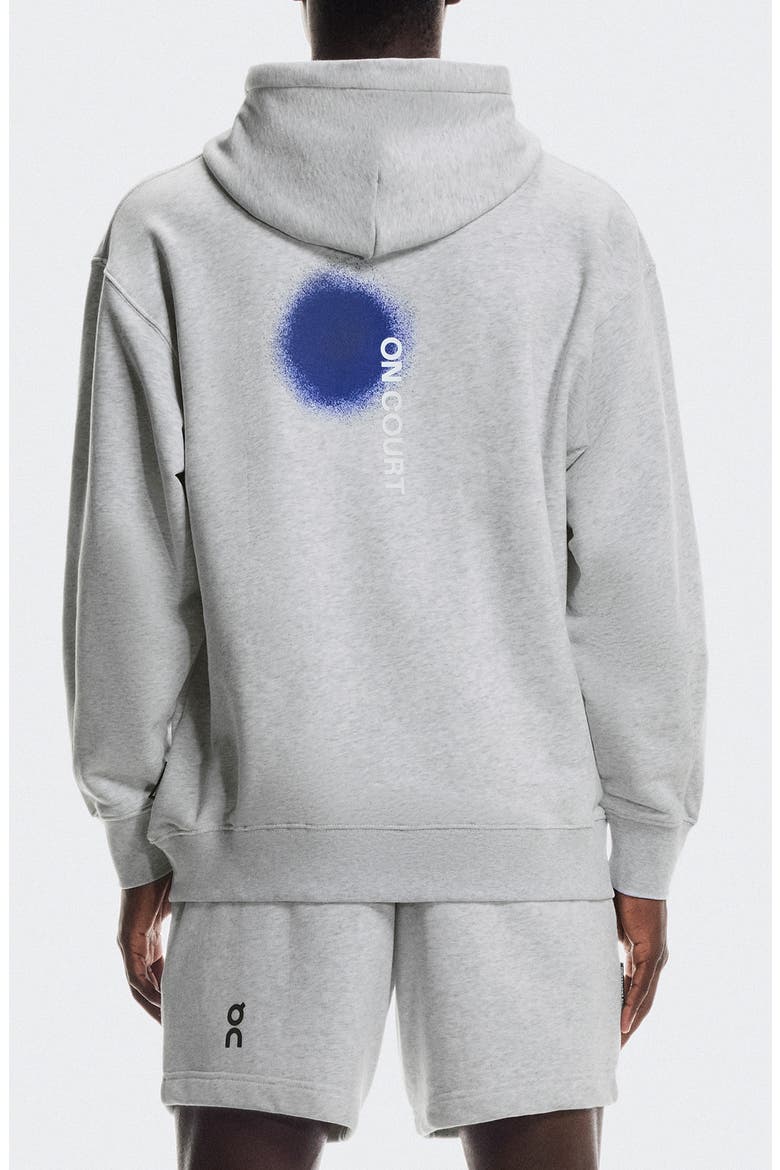 Club Graphic Hoodie, Alternate, color, HEATHER