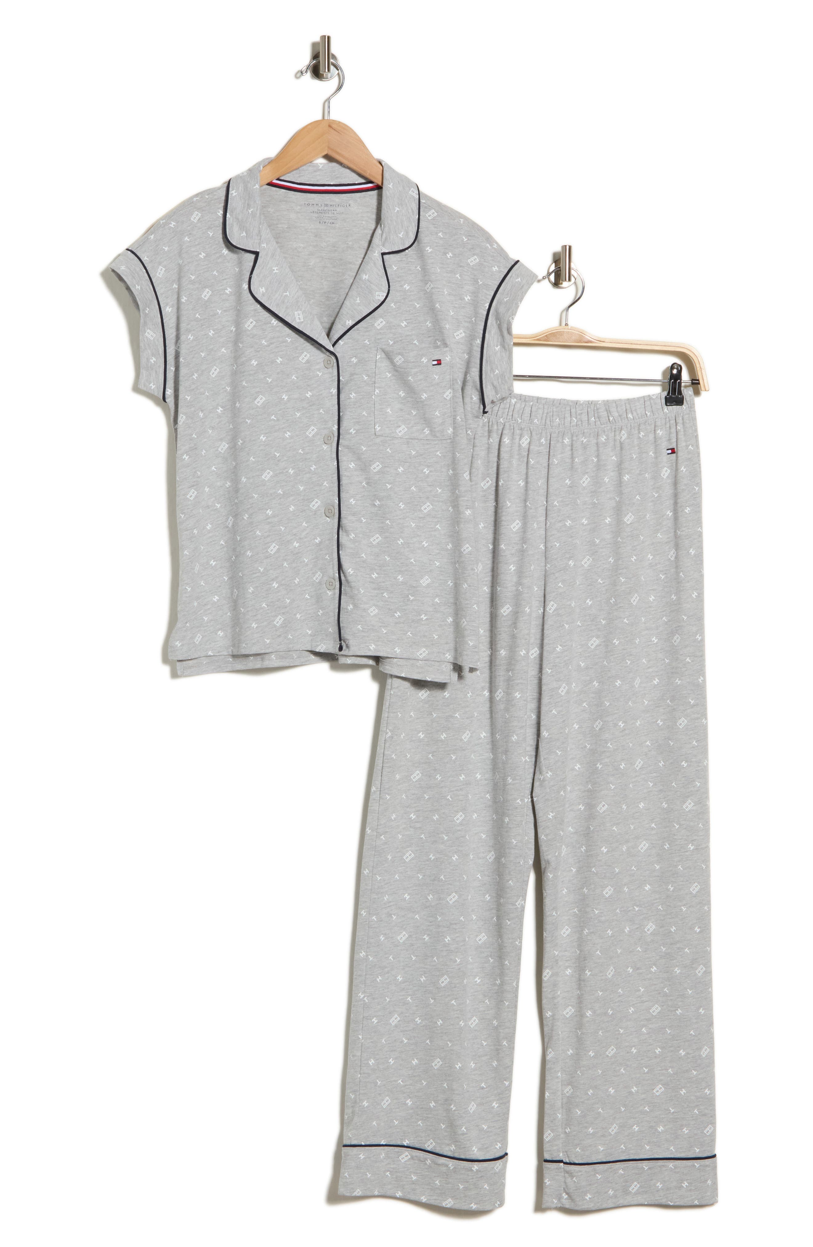 TH FLAG HEATHER GREY