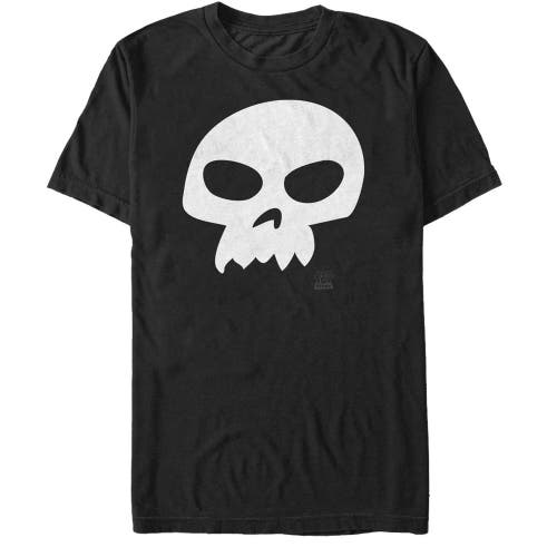Men's Toy Story Sid Skull  Graphic T-Shirt in Black  product