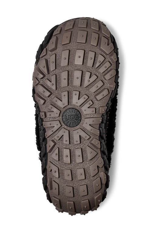 Ugg ® Venture Daze Ultra Mini Genuine Shearling Platform Bootie In Black