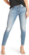Vigoss Jagger Distressed Crop Skinny Jeans