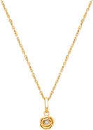 Tiny Blessings 14K Gold Blushing Rose 12-14" Necklace