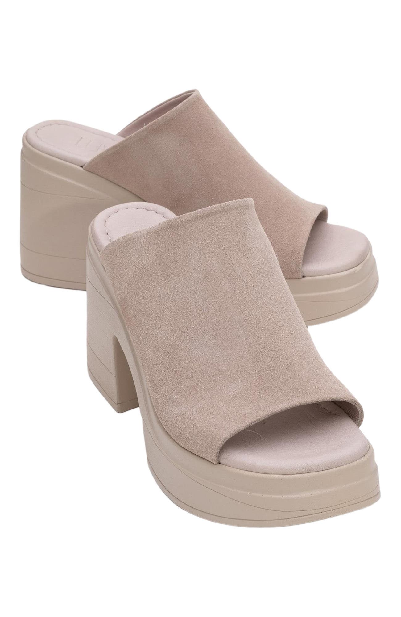 Nola Leather Platform Mules - image 5