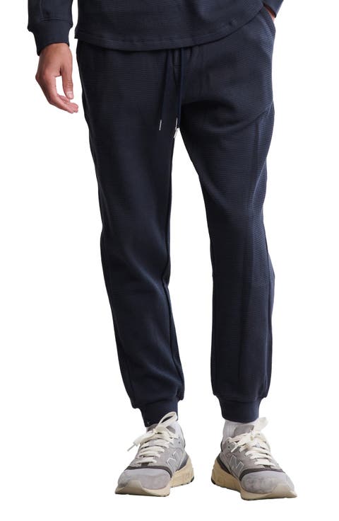 Waffle Knit Thermal Joggers