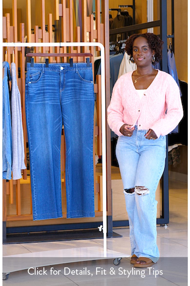 Sam High Waist Wide Leg Jeans video