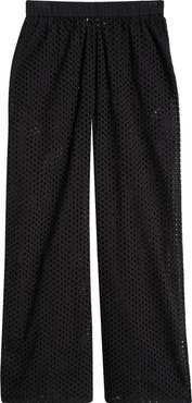 Solid & Striped The Delaney Open Knit Cotton Cover-Up Pants