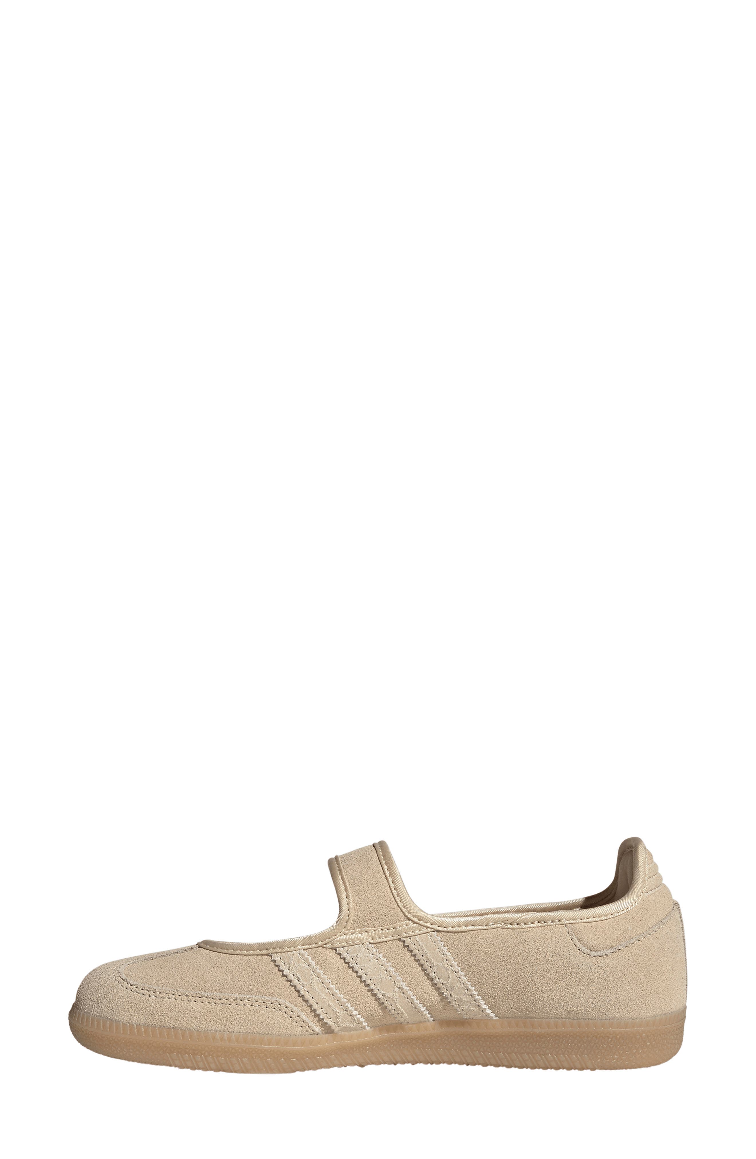 adidas Samba Jane Sneaker, Alternate, color, Sand Strata/ Sand/ Gold