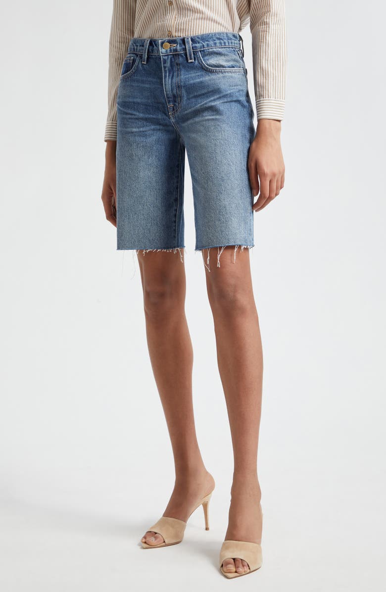 L'AGENCE Taylor Bermuda Shorts, Main, color,