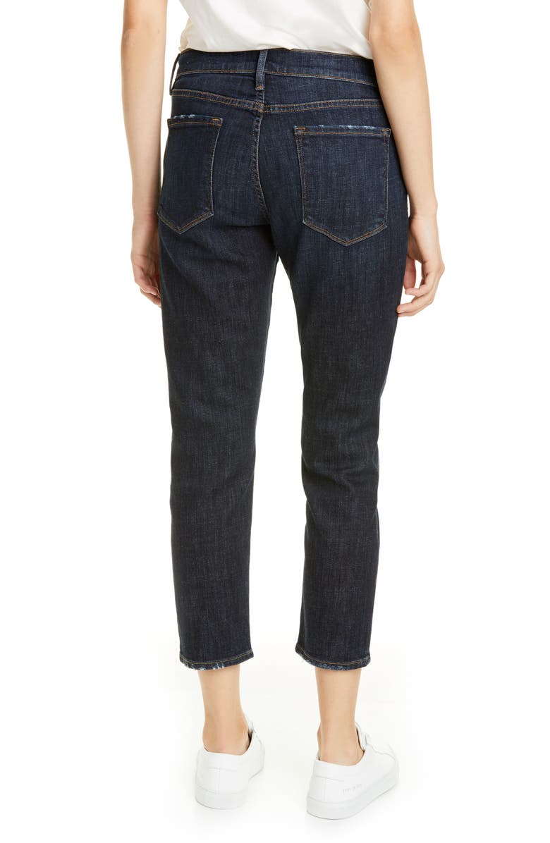 FRAME Le Garcon Crop Boyfriend Jeans, Alternate, color,