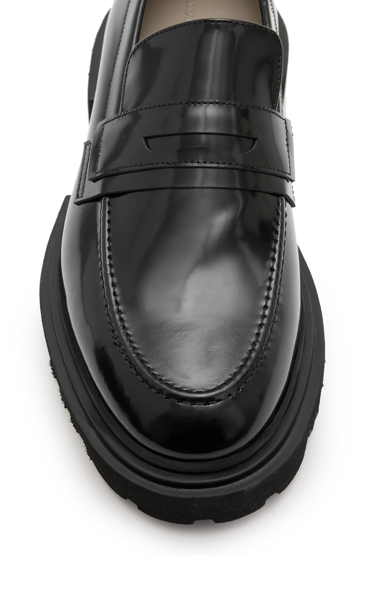 AllSaints Vinni Penny Loafer, Alternate, color, 