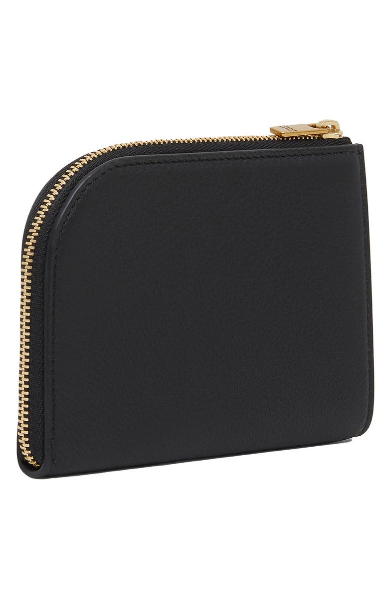 Mansur Gavriel Leather Compact Zip Wallet, Alternate, color,