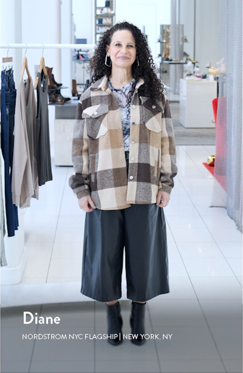 Adkin Plaid Flannel Jacket, sales video thumbnail