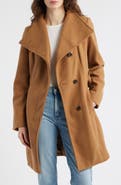 Michael Kors Belted Coat with Oversize Collar