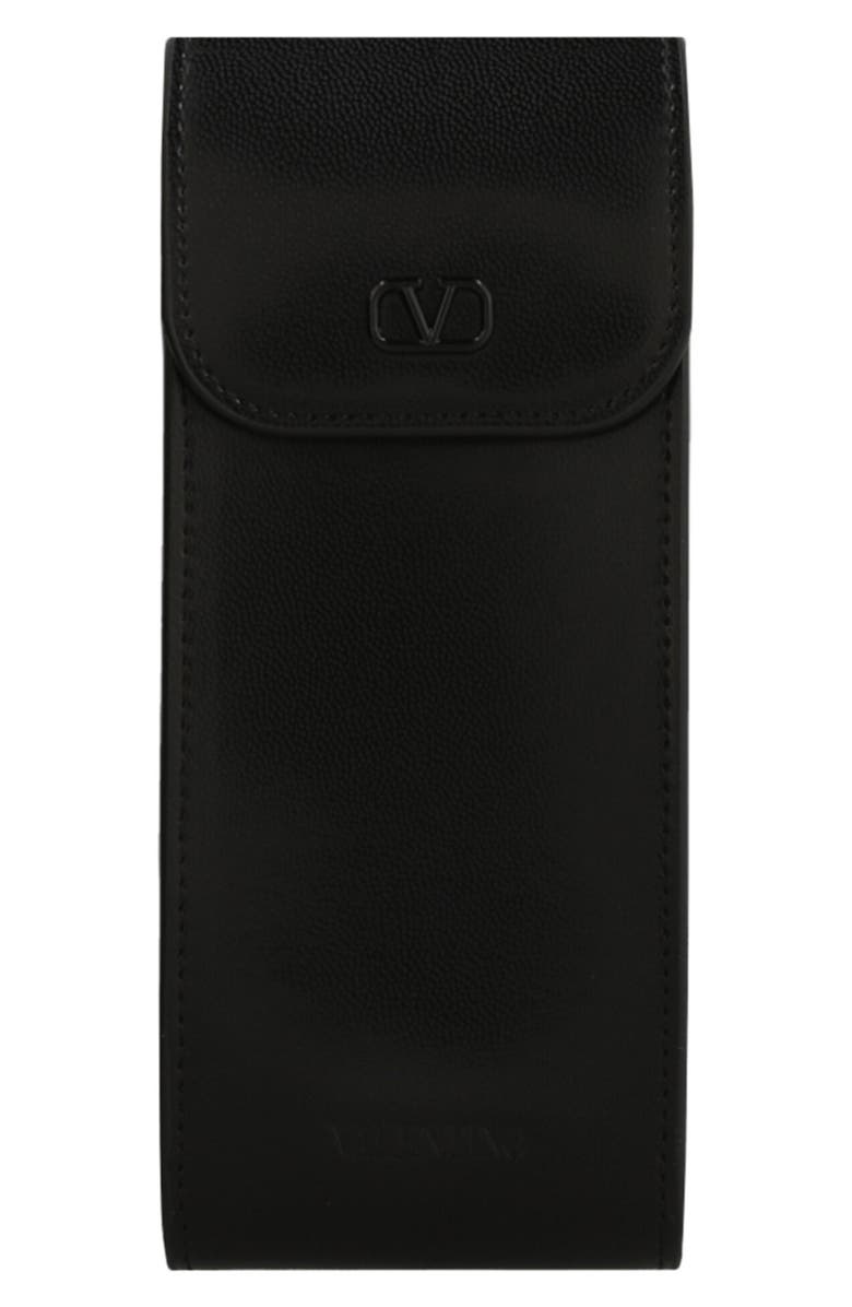 Valentino 55mm Cat Eye Optical Glasses, Alternate, color, Rose Gold Transparent