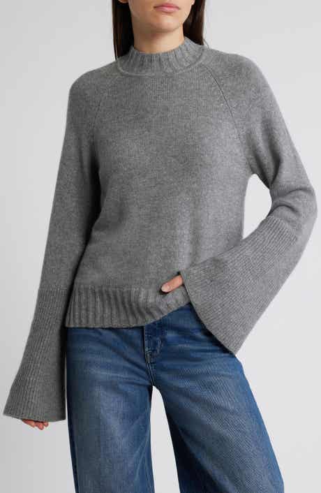 PAIGE Laurel Metallic Bell Sleeve Sweater
