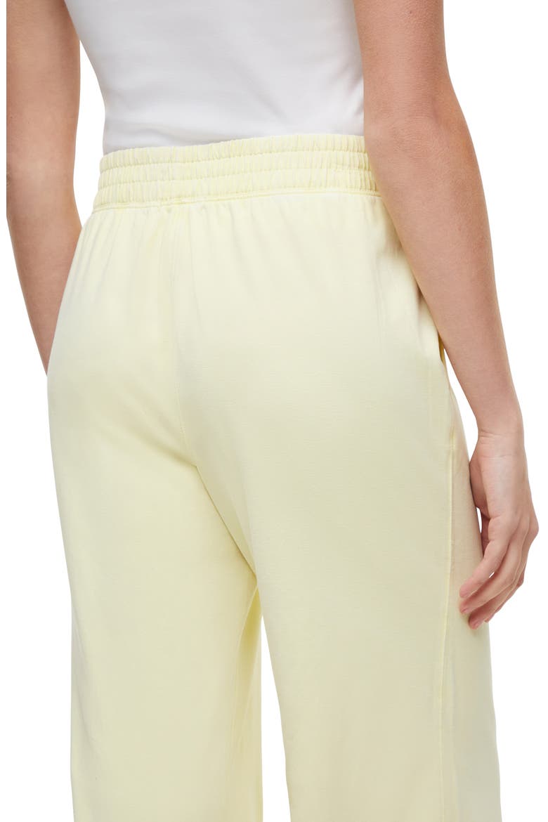 Aleyna Knit Sweatpants, Alternate, color, WAX YELLOW