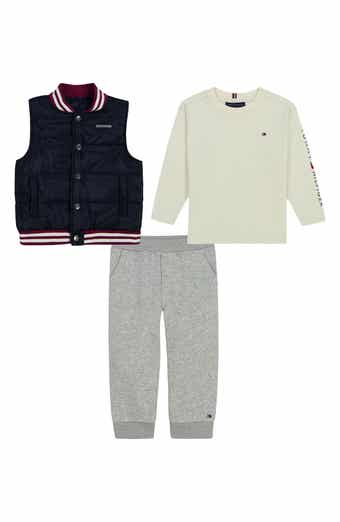 Kids' 3-Piece Vest, Tee & Joggers Set