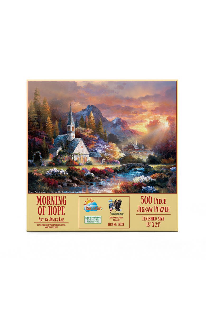 Sunsout Morning of Hope 500 piece Jigsaw Puzzle for Adults, Alternate, color, Multicolor