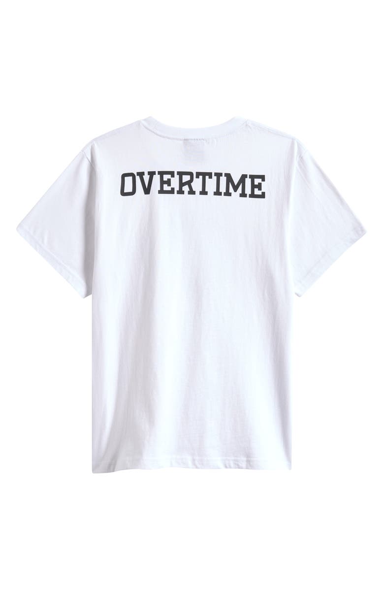 OVERTIME Kids' Classic Logo Graphic T-Shirt, Alternate, color, White
