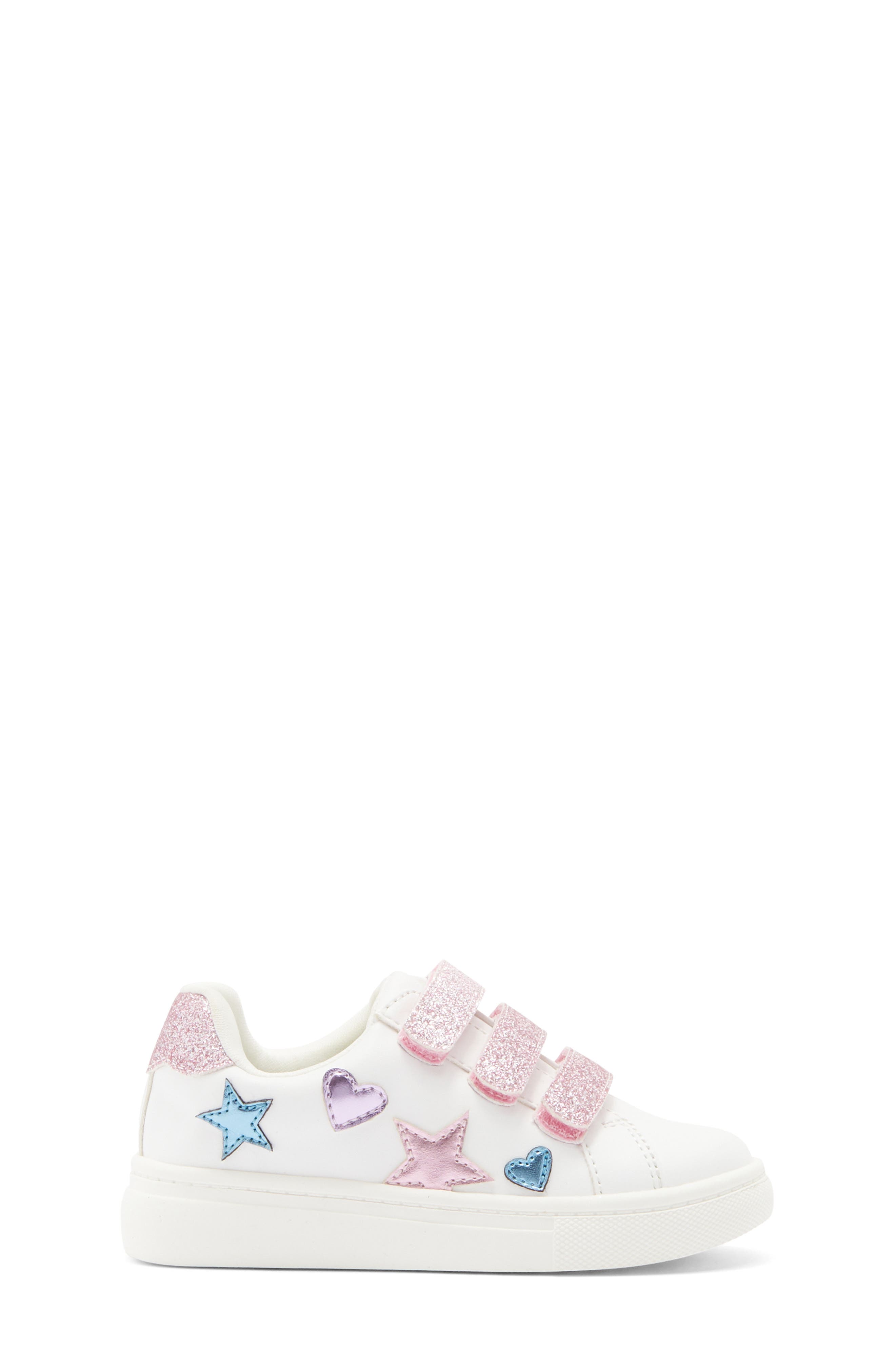 Harper Canyon Kids' Carey Star & Heart Sneaker, Alternate, color, 