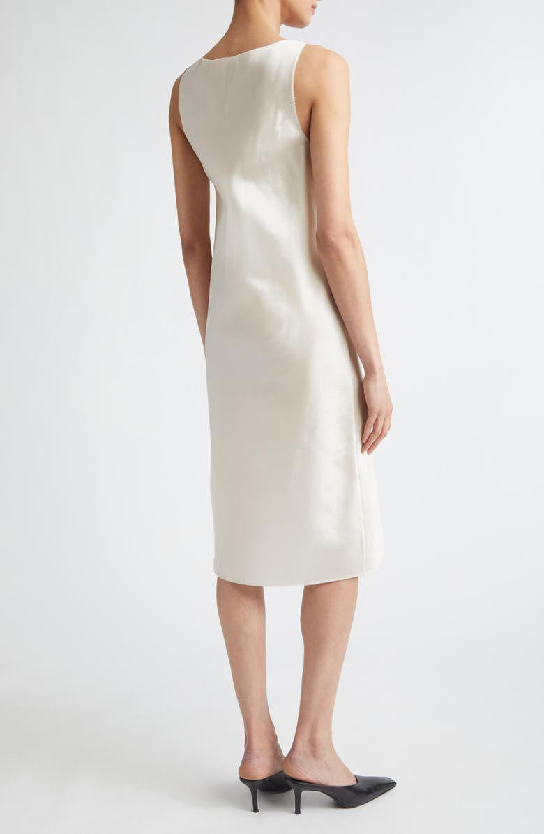 GIA STUDIOS Elio Silk Tank Dress, Alternate, color, Cream