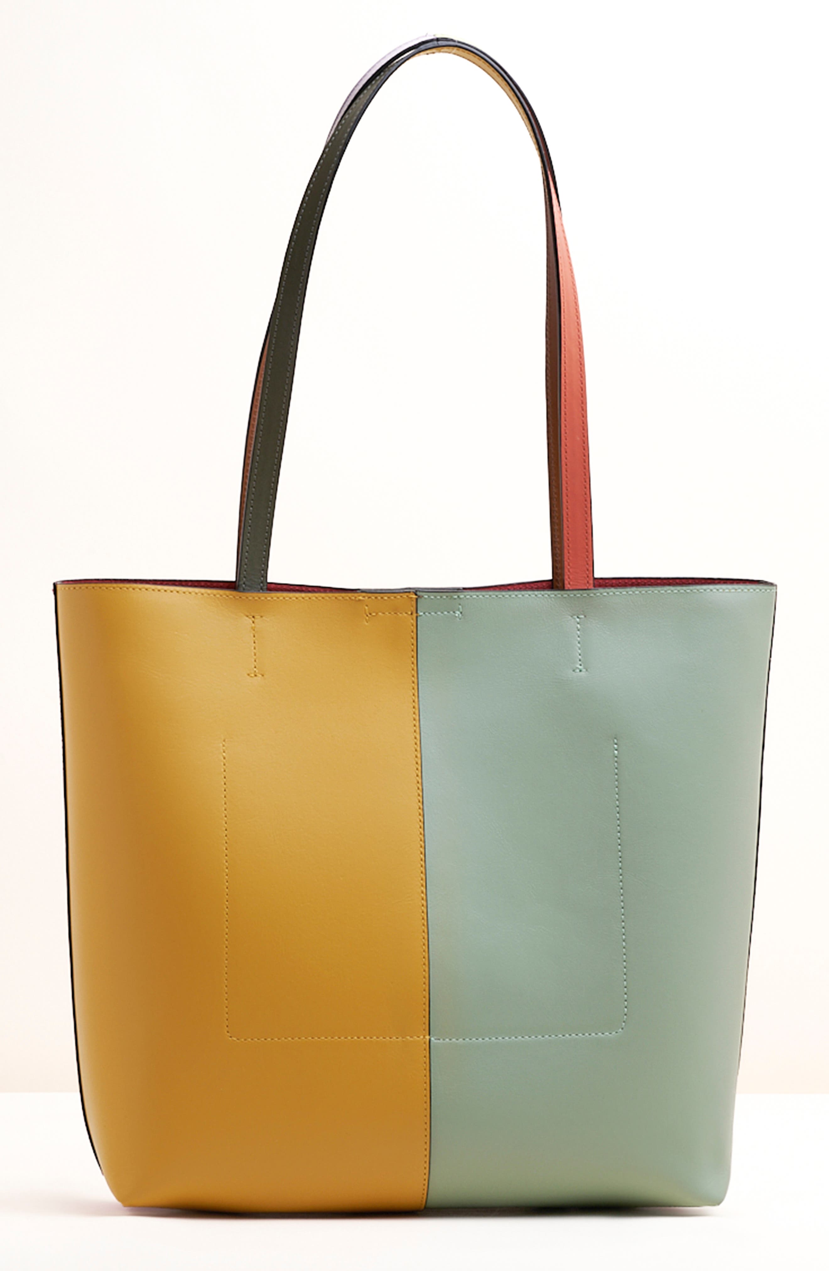 Charlotte Stone Perry Multicolored Leather Tote, Alternate, color, Nassau