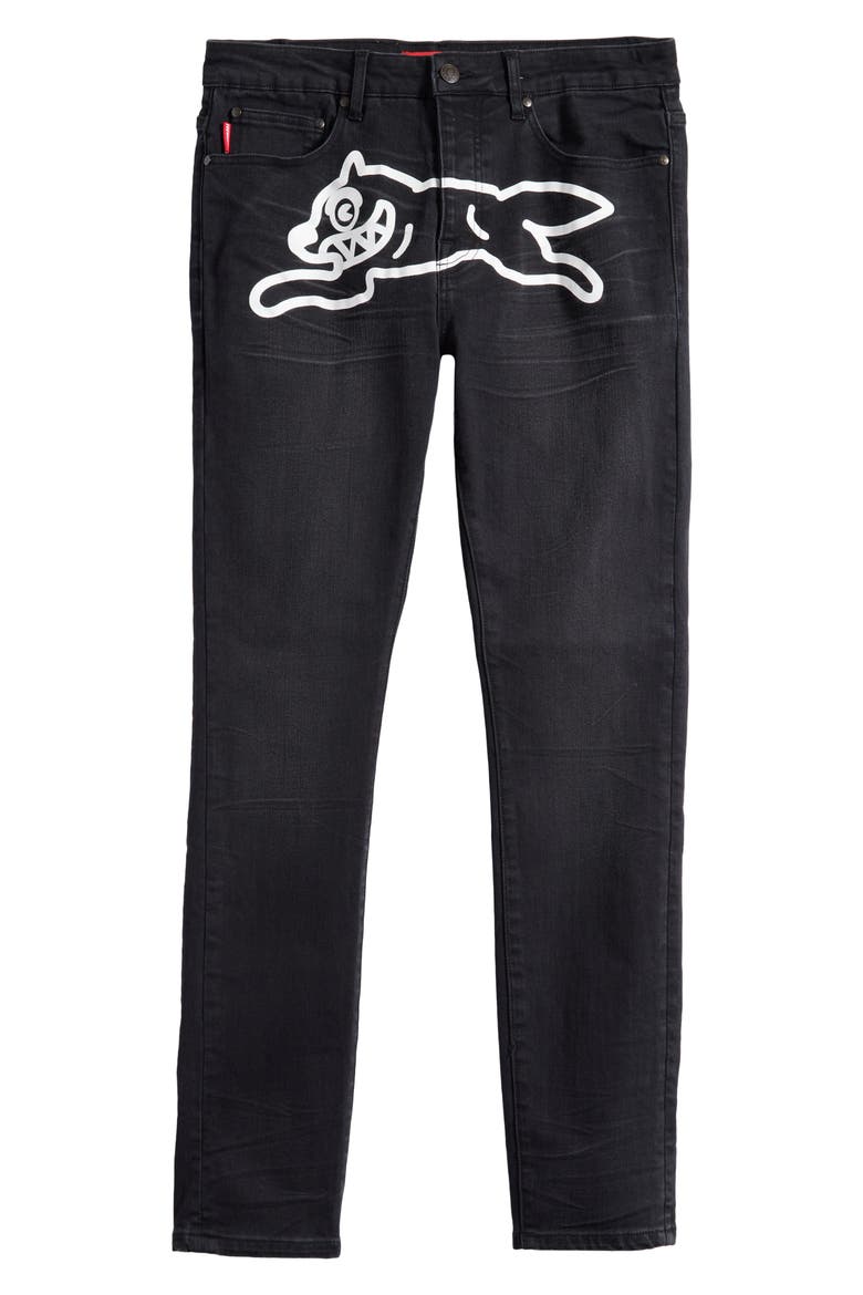 Chocolate Fit Jeans, Alternate, color, BLACK CHERRY