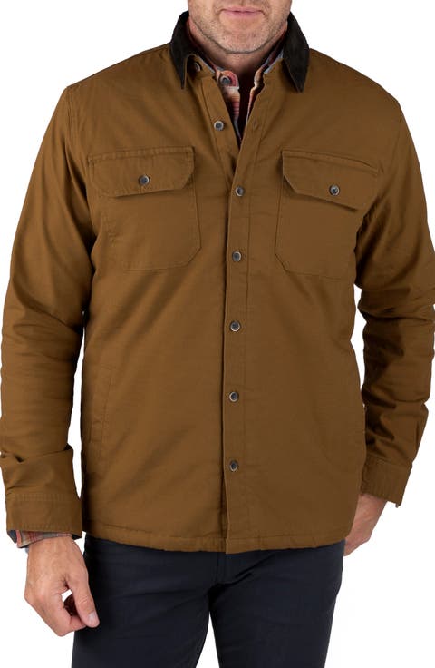 Fleece Lined Canvas Shirt