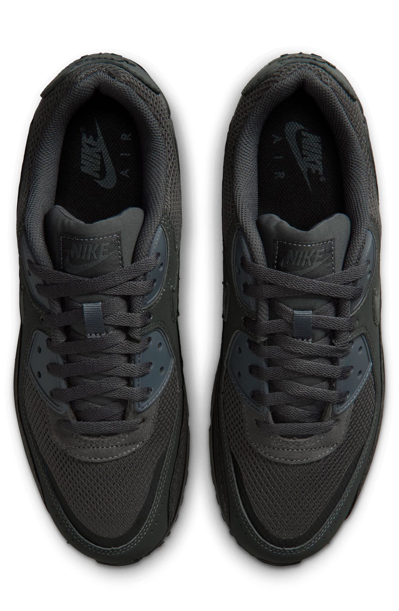 Air Max 90 PRM Sneaker, Alternate, color, ANTHRACITE/ DARK SMOKE GREY