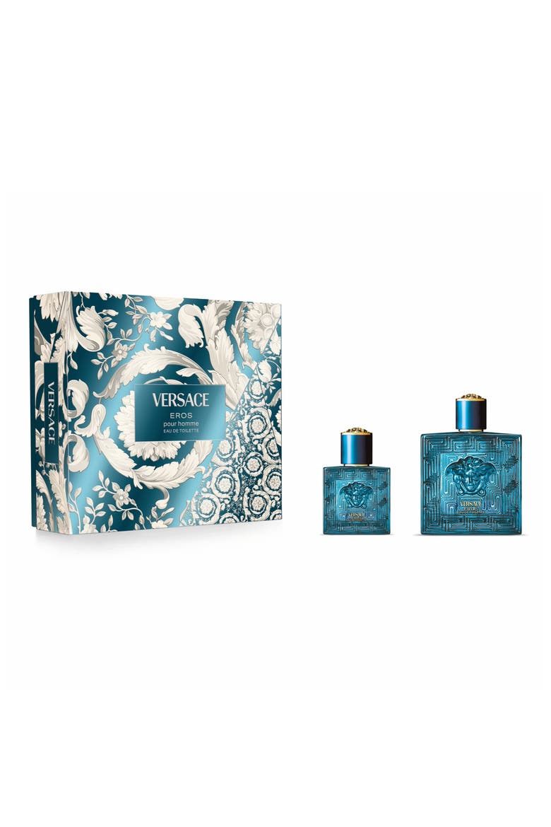 Versace Eros Eau de Toilette 2-Piece Gift Set $188 Value (Men
