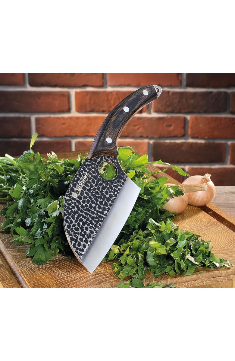 ZASSENHAUS Keeper 9.8-Inch Chef's Knife with Pakkawood Handle, Alternate, color, Silver