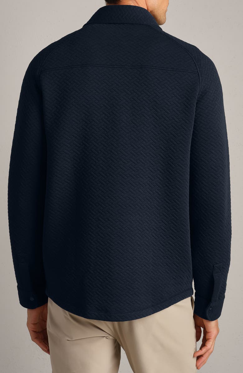 Rhone Weekend Quilted Shacket, Alternate, color, True Navy