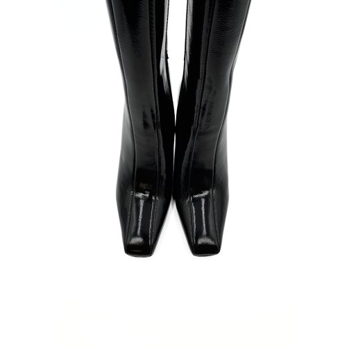 Amie Rafa Mishel High Knee Boot In Black