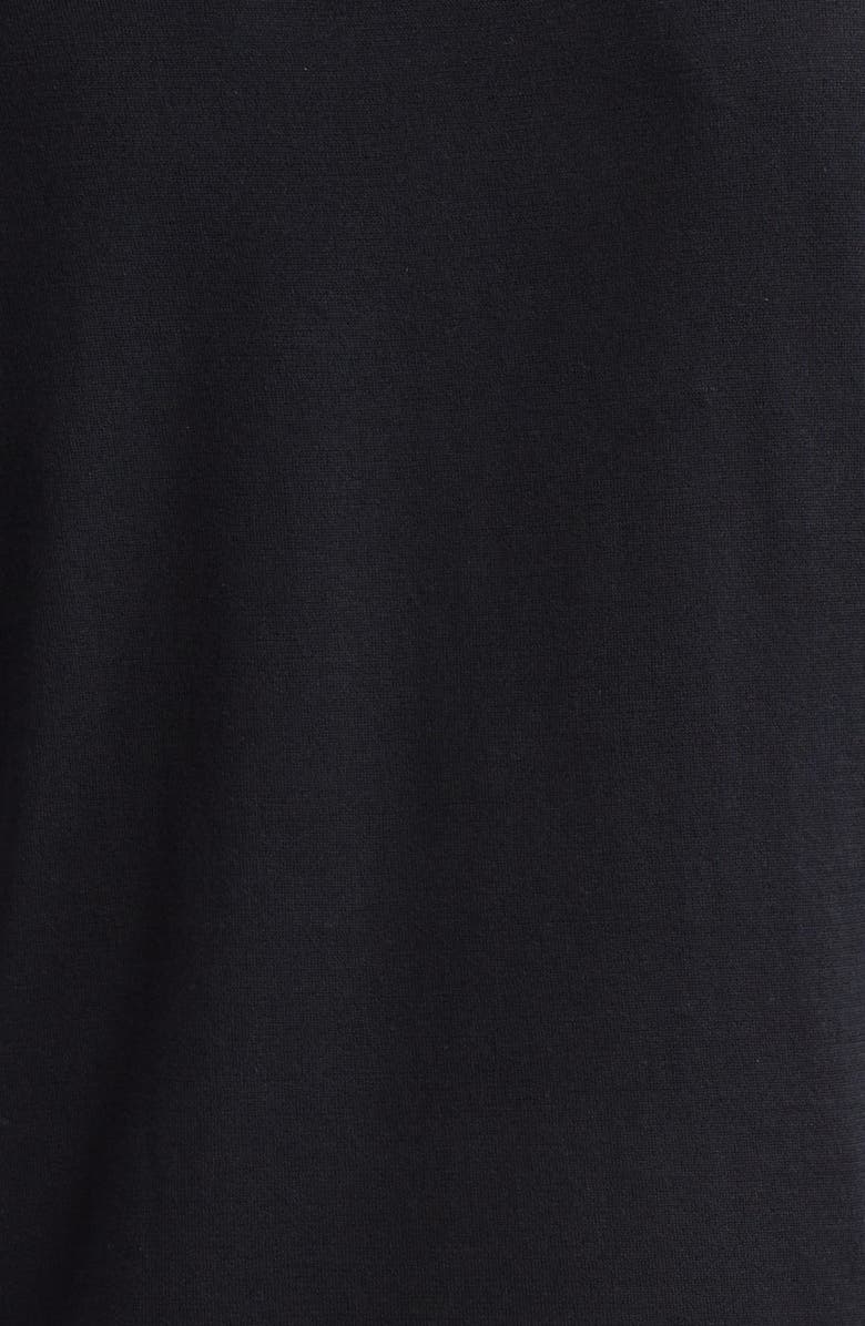 John Smedley Weatherby Cotton Sweater, Alternate, color, Black