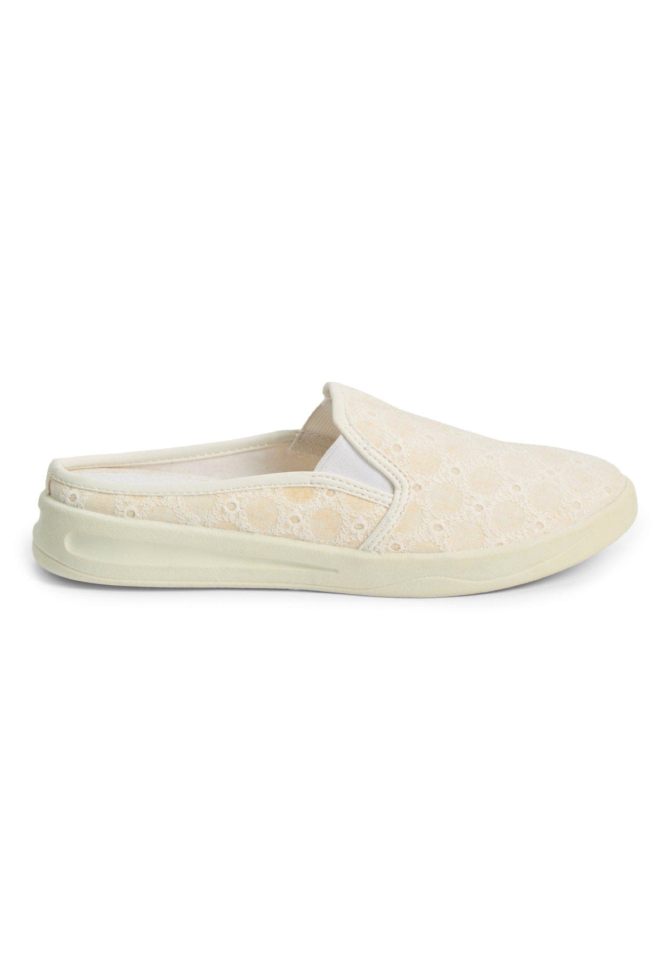 The Camellia Slip On Sneaker Mule, Alternate, color, WHITE