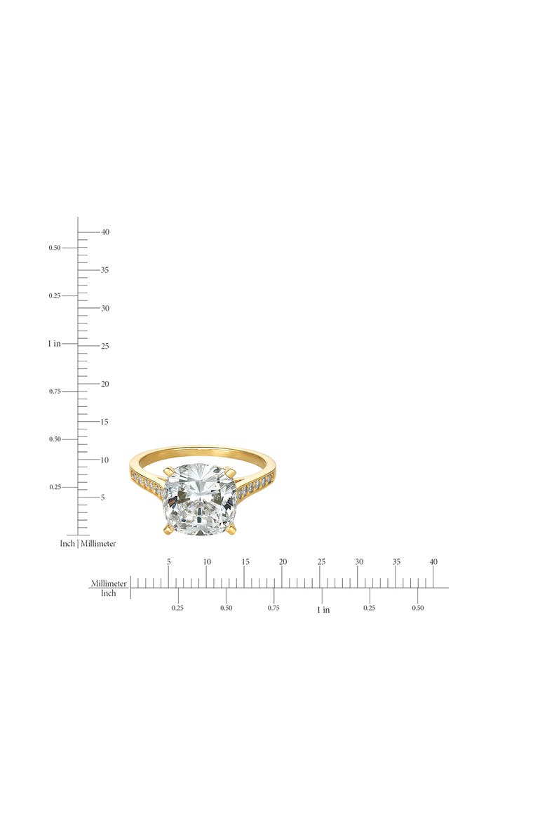 Bliss Cubic Zirconia Ring, Alternate, color, 18KYG/ CLEAR STONE