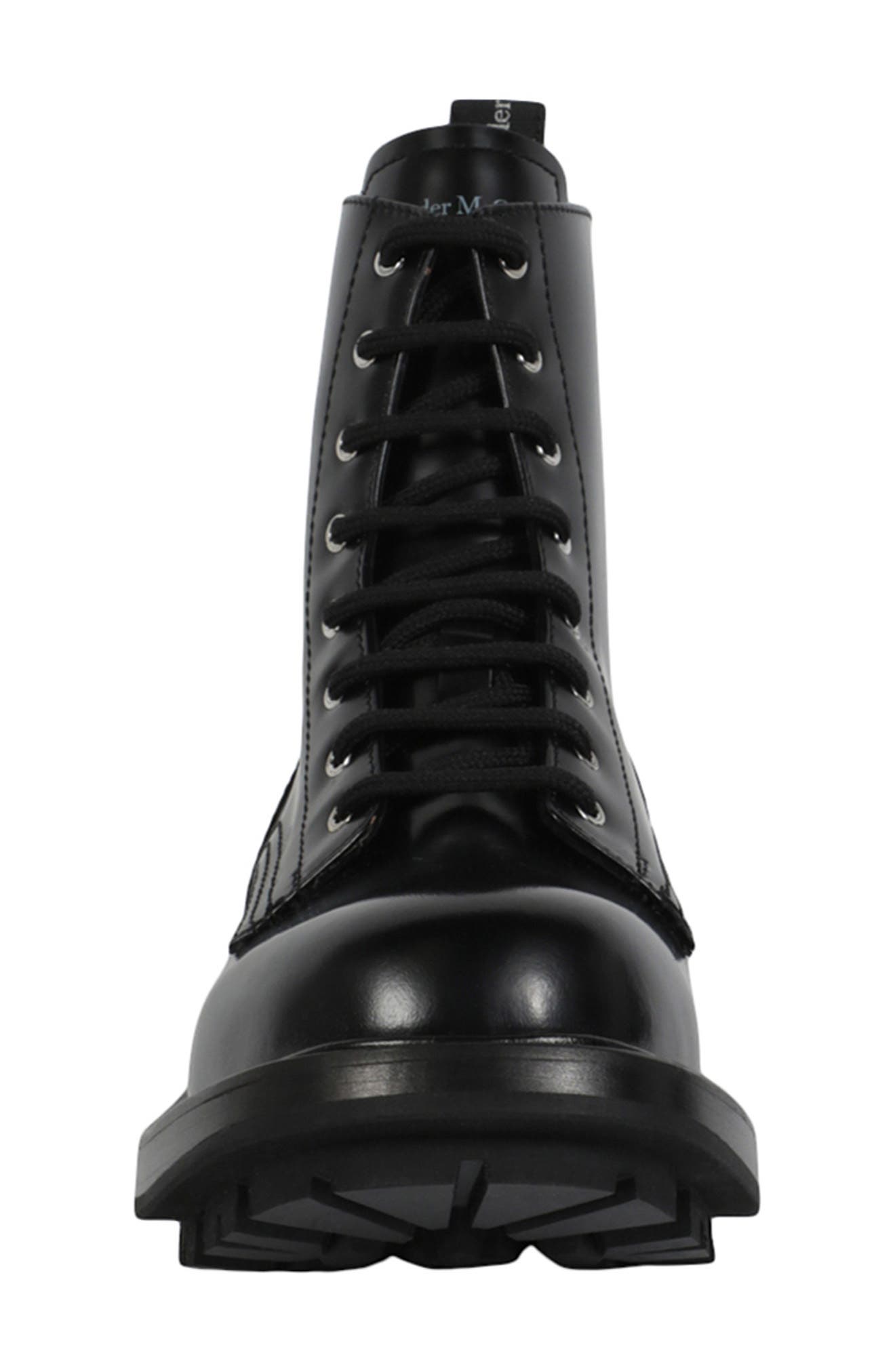 McQueen Combat Boot, Alternate, color, 