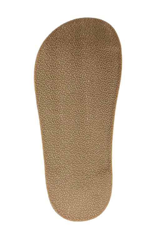 SHUSHOP SHUSHOP KIDS' BRIDGET RHINESTONE BUCKLE SLIDE SANDAL 