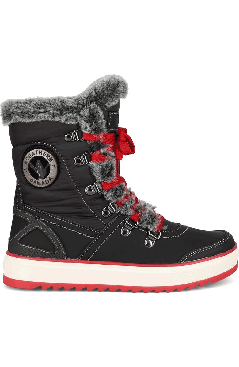 AQUATHERM BY SANTANA CANADA Mara Waterproof Faux Fur Boot, Alternate, color,