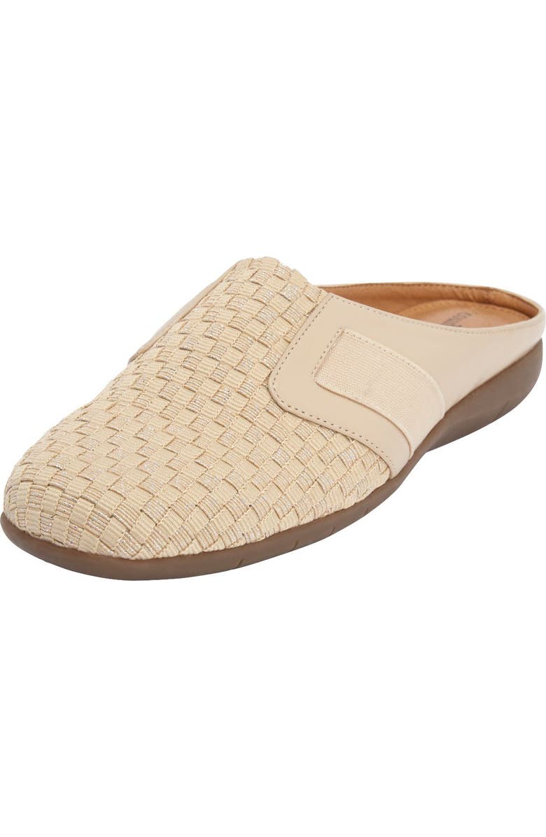Comfortview The Lola Mule, Main, color, Khaki Metallic