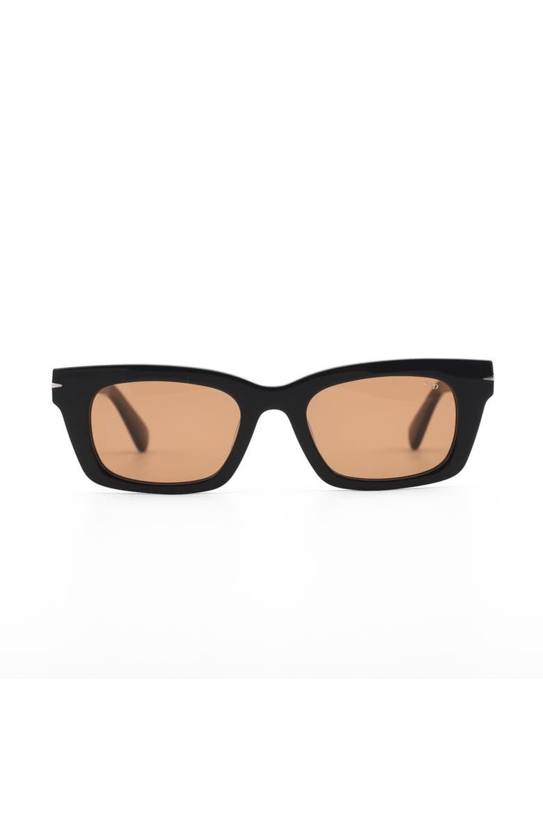 Ace Sunglasses, Main, color, Gloss Black - Tinted Bronze