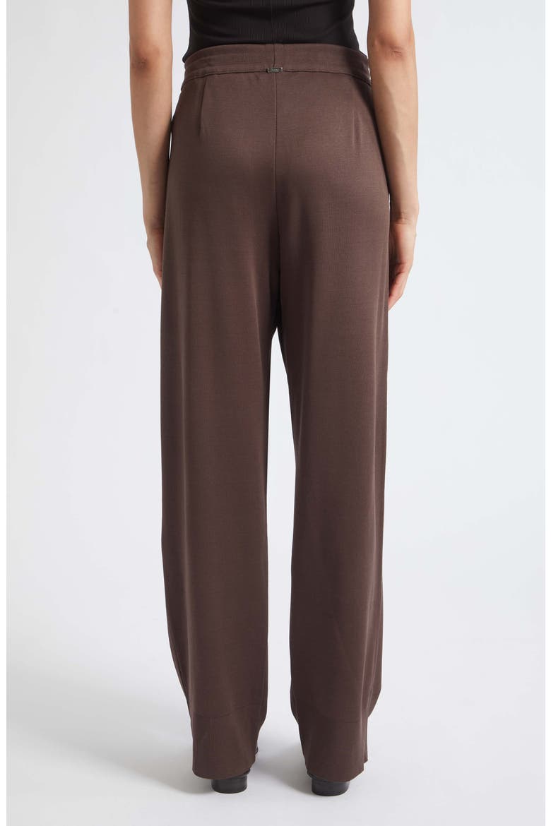 Knit Cotton Jersey Pants, Alternate, color, 8800 CHOCOLATE