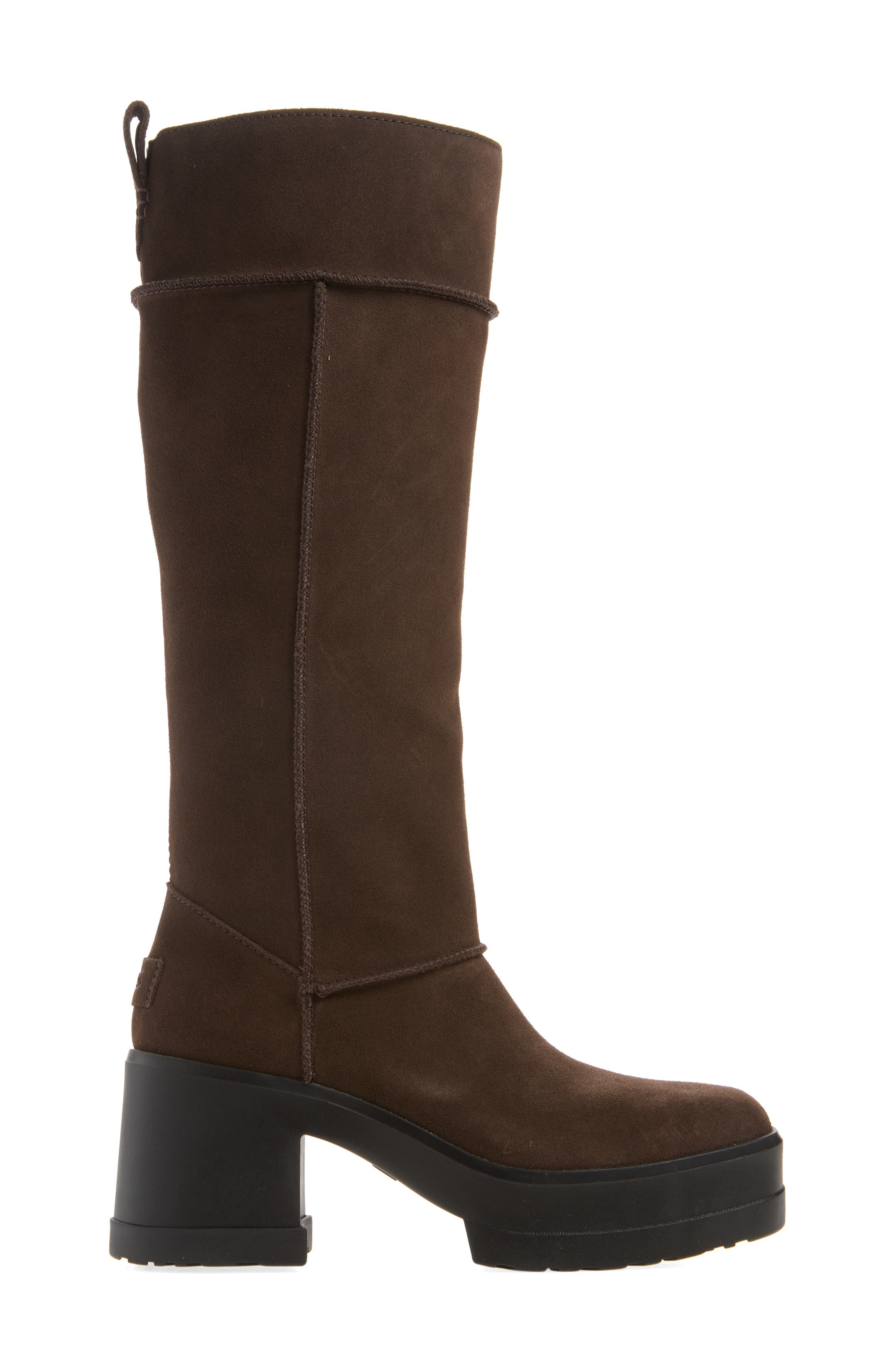 Moxy Knee High Leather Boot, Alternate, color, DUSTED COCOA