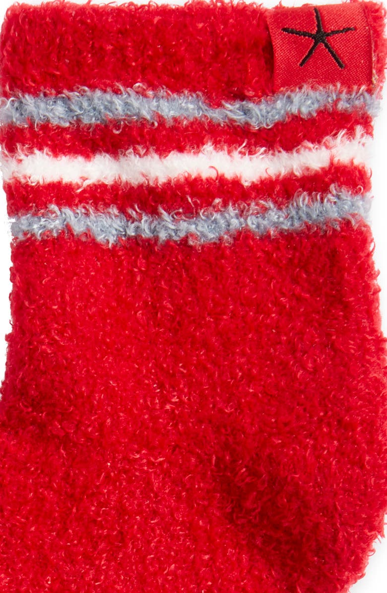 Barefoot Dreams<sup>®</sup> CozyChic Lite<sup>®</sup> 2-Pack Sock Set, Alternate, color, Cream Multi