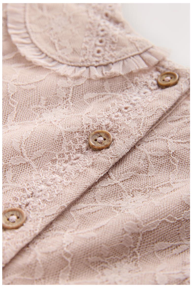 Kids' Embroidered Lace Top & Skirt Set, Alternate, color, PINK